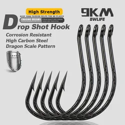 9KM Anzuelos Drop Shot y Wacky Rig para lubina – Agua dulce y salada