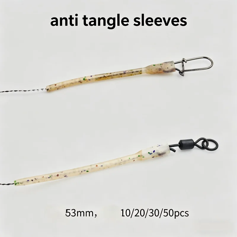 Fundas camuflaje anti-enredos para aparejos con conector de anzuelo - imagen 4