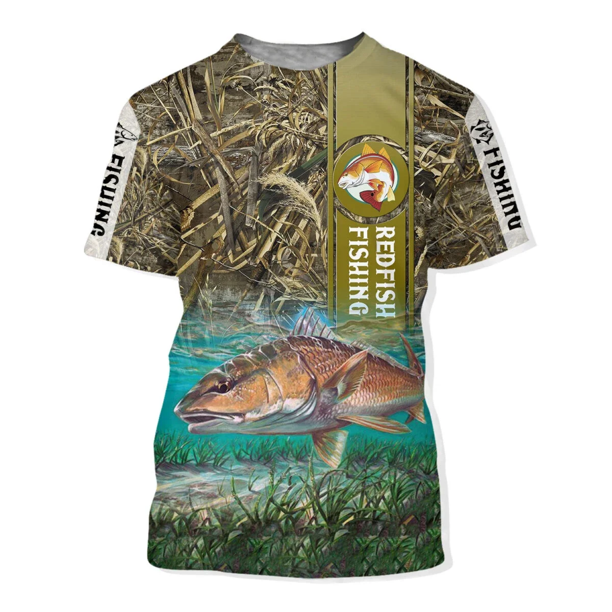 Camiseta personalizada con nombre de BASS FISHING 3D completamente estampada a la moda para hombre, pantalón corto informal Unisex de verano, camiseta de manga TX300 - imagen 5