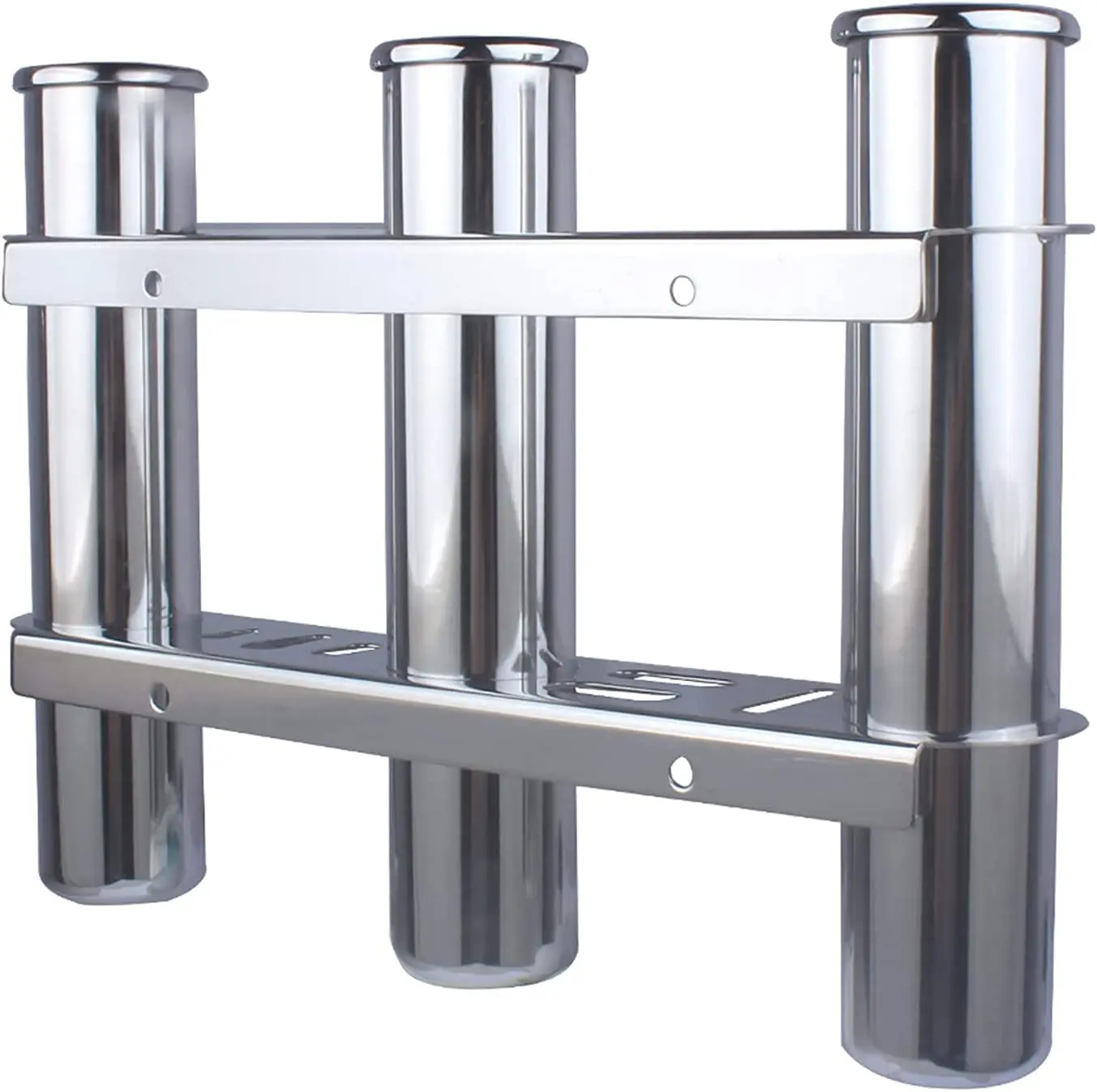 Soporte de caña de pescar de acero inoxidable para barco, accesorios de Hardware para barco, 3 tubos - imagen 4