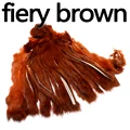 precut fiery brown
