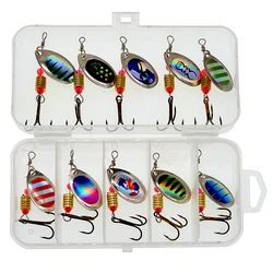 Cuchara spinner metálica lubina y lucio – Señuelo pesca agua dulce