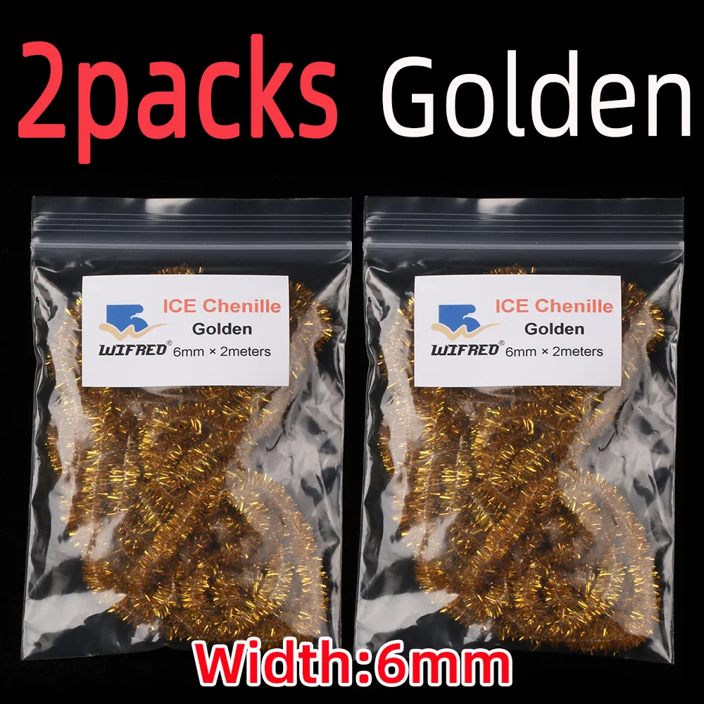 2packs Golden 6mm
