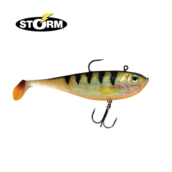 [Arenque gordo de cola oscilante] cebo blando importado el camino de Pesca de Mar de tormenta de Buda tiene cebos de largo alcance. - imagen 4