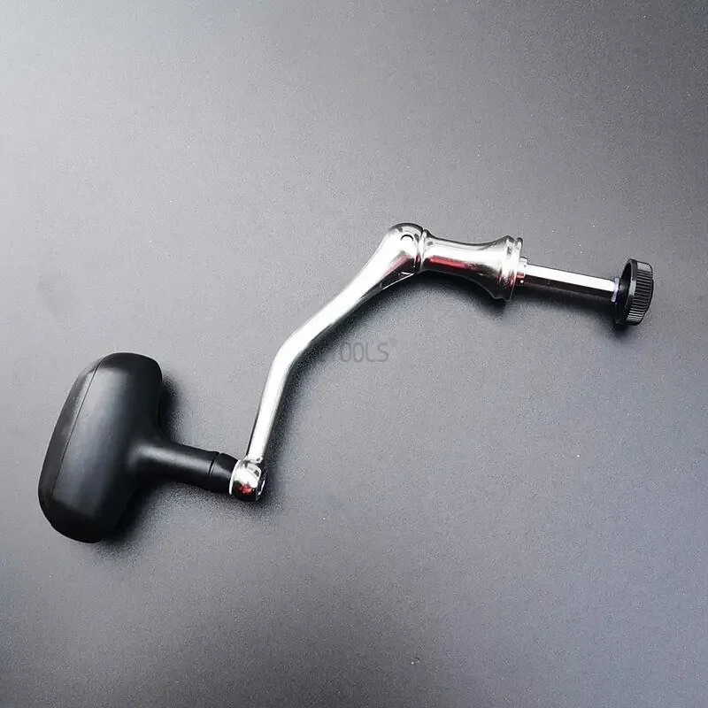 Carrete de pesca giratorio de acero inoxidable CNC, manivela 1000 8000 12000, mango de carrete de Metal completo, accesorios de carrete de pesca plegables - imagen 5