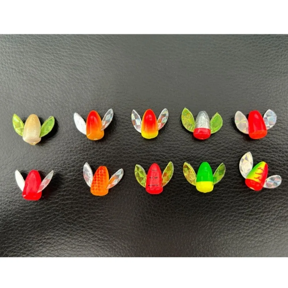 5 uds 2024 Bobber ovalado pesca espuma flotador señuelo boyas Walleye Spin flotador cebo trucha Pompano espuma flotador señuelo - imagen 2