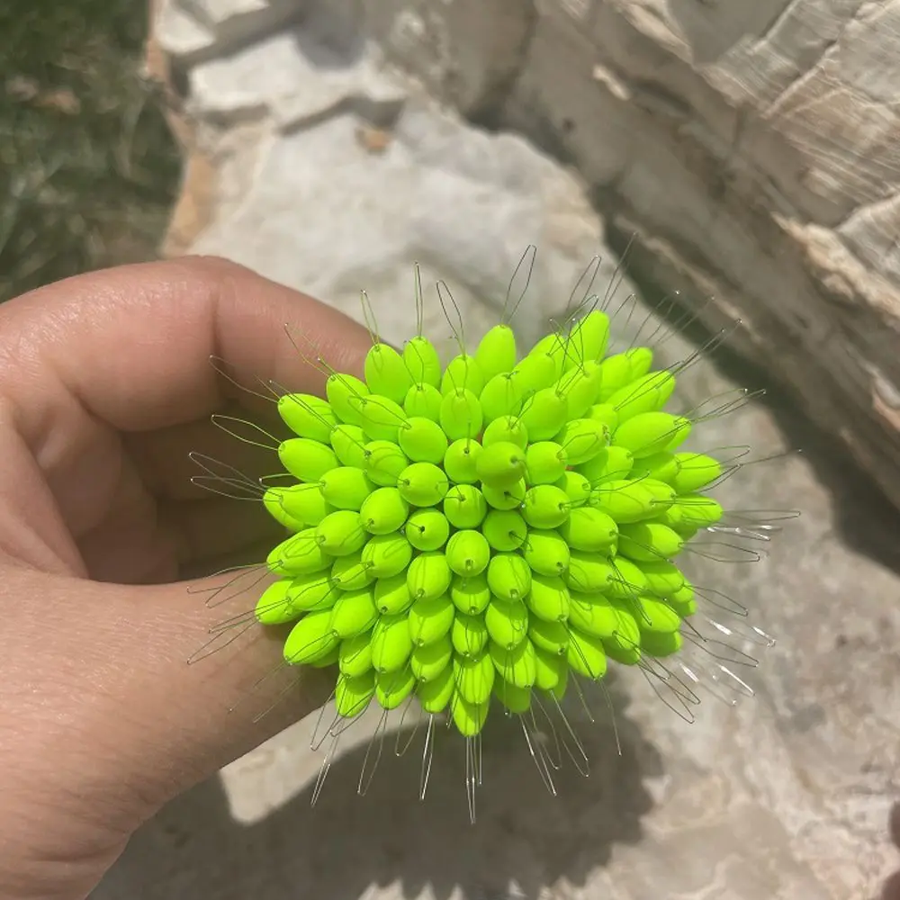 Conector flotador de Seven-star, frijoles flotantes de competición de pesca, flotador de pesca ovalado, Bobber de pesca, frijoles espaciales - imagen 2