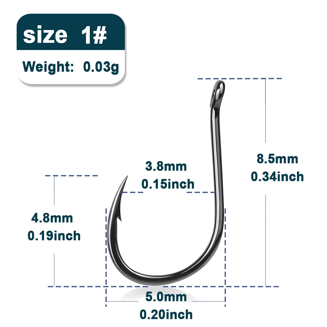 Size-1 Gap-3.8mm