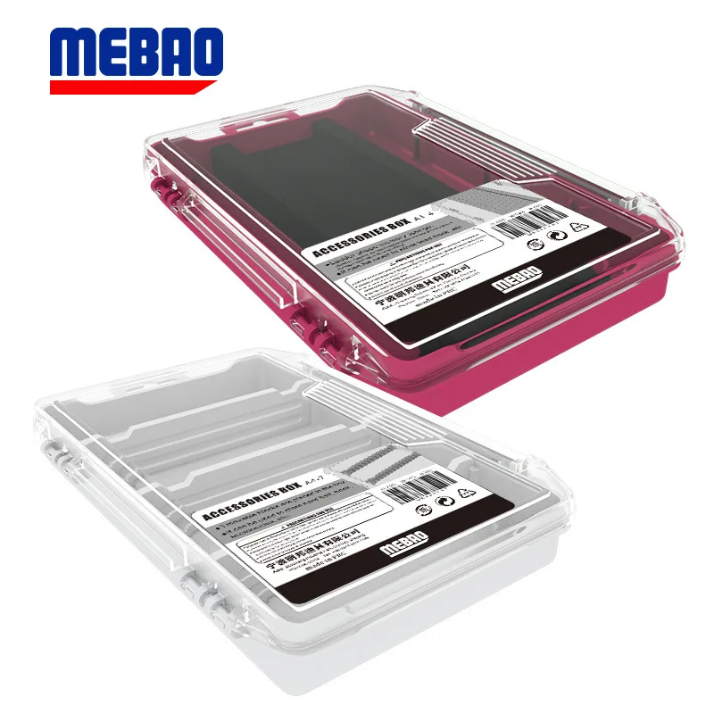 Misma caja de Paragra de accesorios de pesca MEIHO, caja de aparejos de pesca impermeable de doble cara, cajas de almacenamiento de cebo de señuelo, caja de plástico - imagen 5