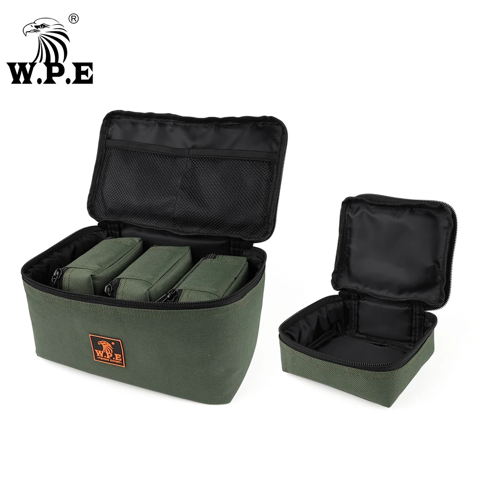 W.P.E-Bolsa de Pesca de carpa, 1 unidad, multiusos, tela Oxford, 4 en 1, aparejos de Pesca, bolsa de línea de señuelo, accesorios de Pesca impermeables - imagen 4
