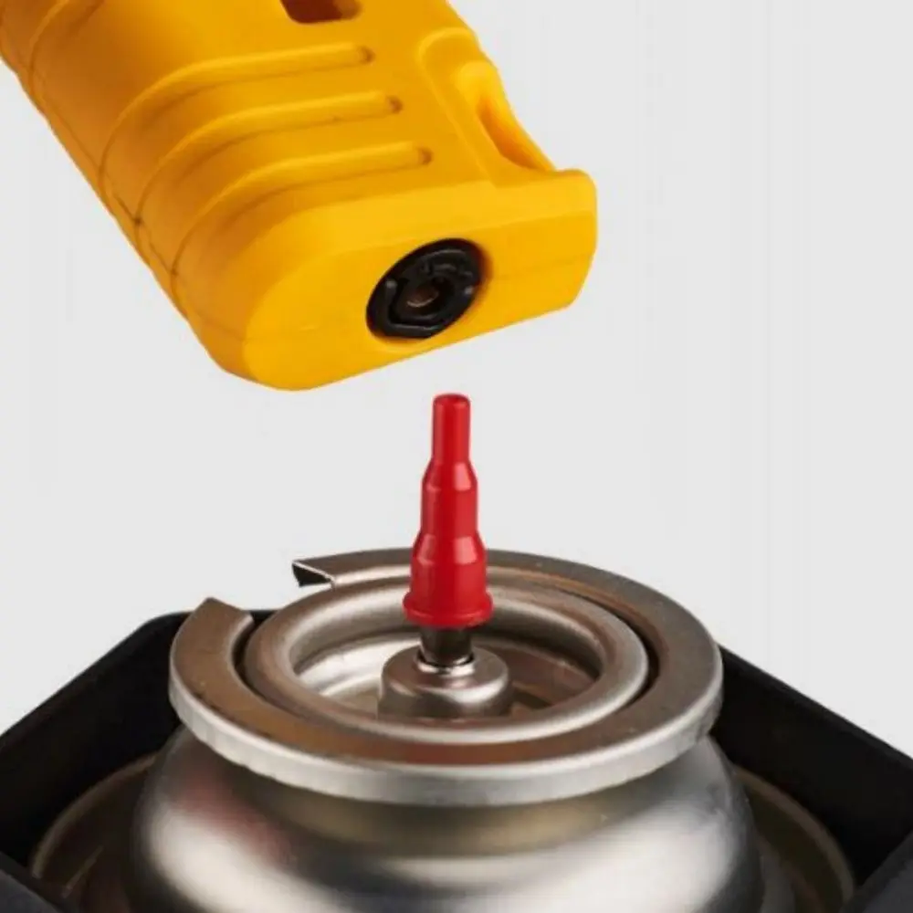 Adaptador de boquilla Universal de alta calidad, casete de conversión de plástico rojo, adaptador de cabezal de recarga de Gas reutilizable, 10 Uds. - imagen 5