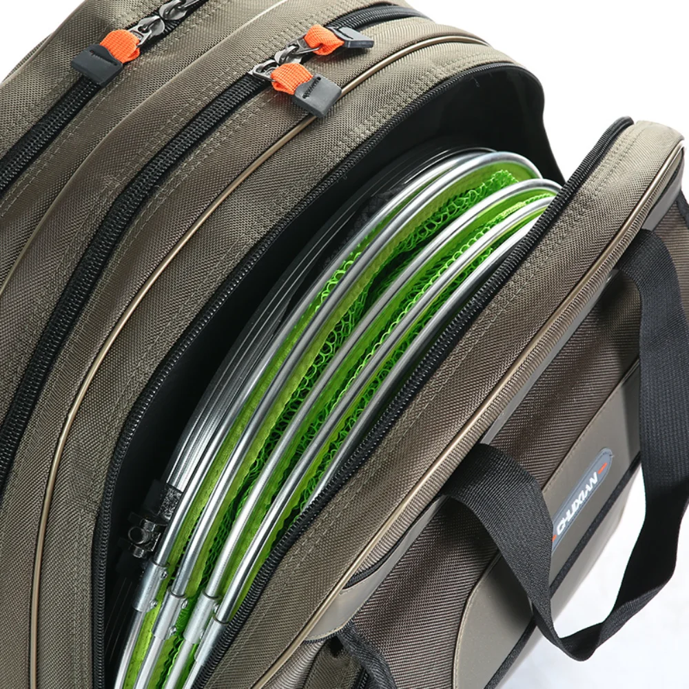 Bolsa de protección de pesca impermeable de 2/3 capas, bolsa para equipo de pesca, bolsa para caña de pescar, bolsa para pesca de carpa, bolsa para exteriores, accesorios de pesca - imagen 3
