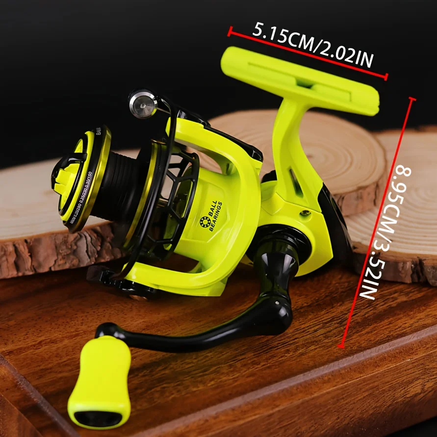 Carrete giratorio BAKAWA, carretes de pesca serie 5,2: 1, accesorios de artículos de pesca, pesca de carpa, equipo de pesca de agua dulce, nuevo - imagen 5