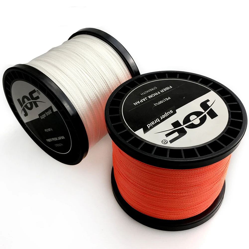 Línea de pesca trenzada de 4 hebras, 100m, 300m, 500m, PE resistente al desgaste, alta resistencia, carpa, arrastre máximo 10-80lb, sal/agua dulce - imagen 2