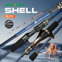 Caña Baitcasting Titanio para Pescar Pulpo – Guías Espiral
