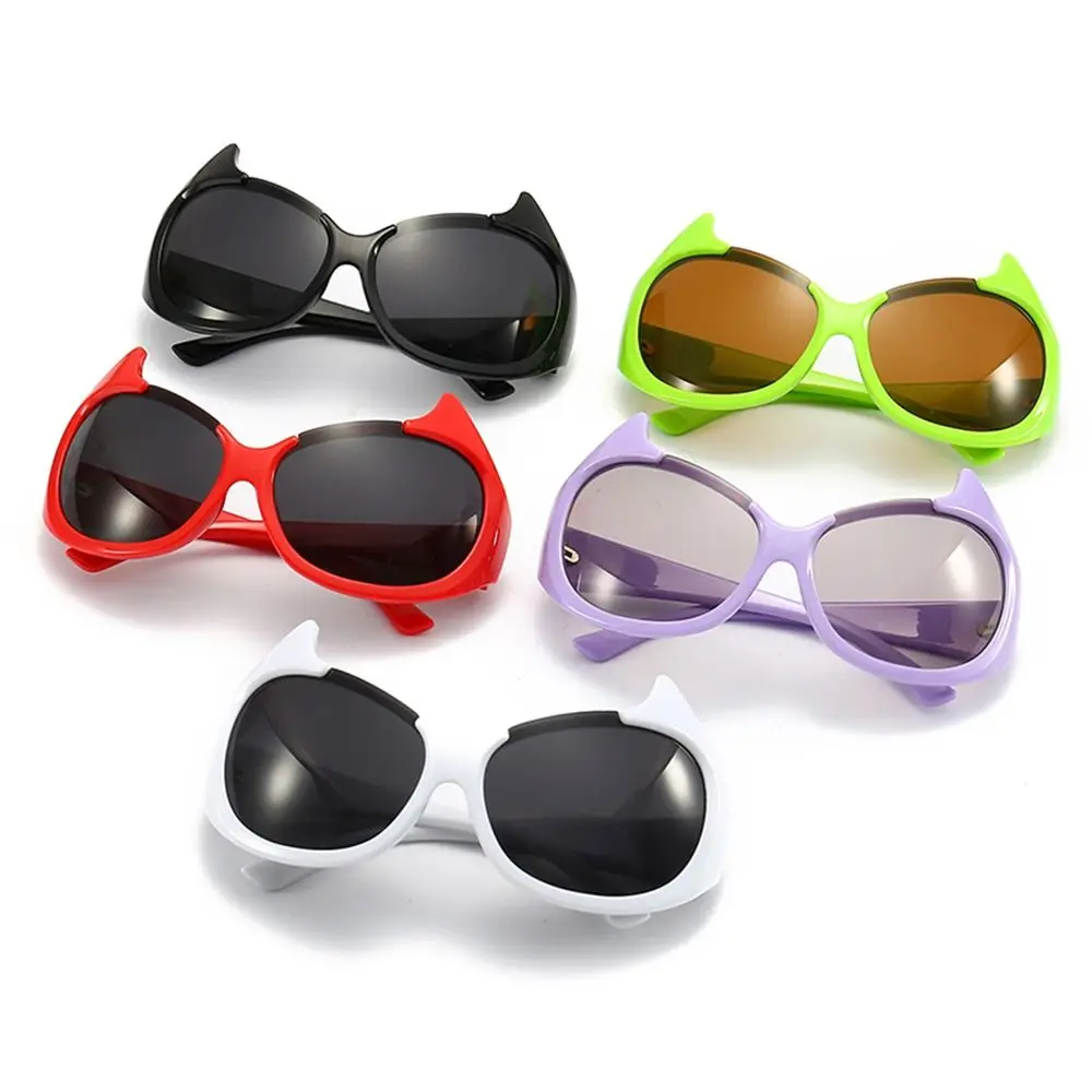 Gafas de sol únicas Hip Hop Sexy Shades Y2k Gafas de sol del diablo Gafas de sol tipo ojo de gato - imagen 2