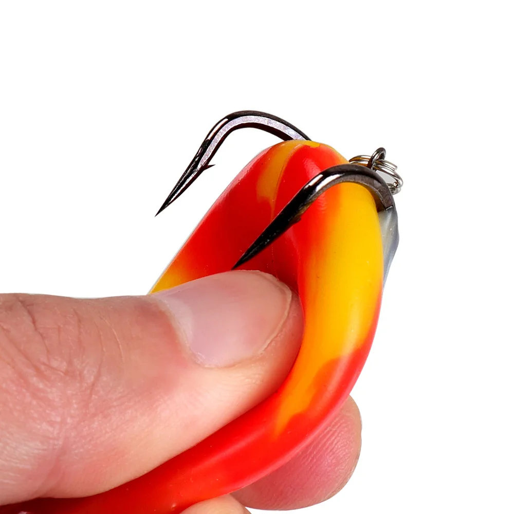 Señuelo de pesca de rana suave, anzuelos Crankbaits, aparejos de cebos, 10,5g/14,8g - imagen 4