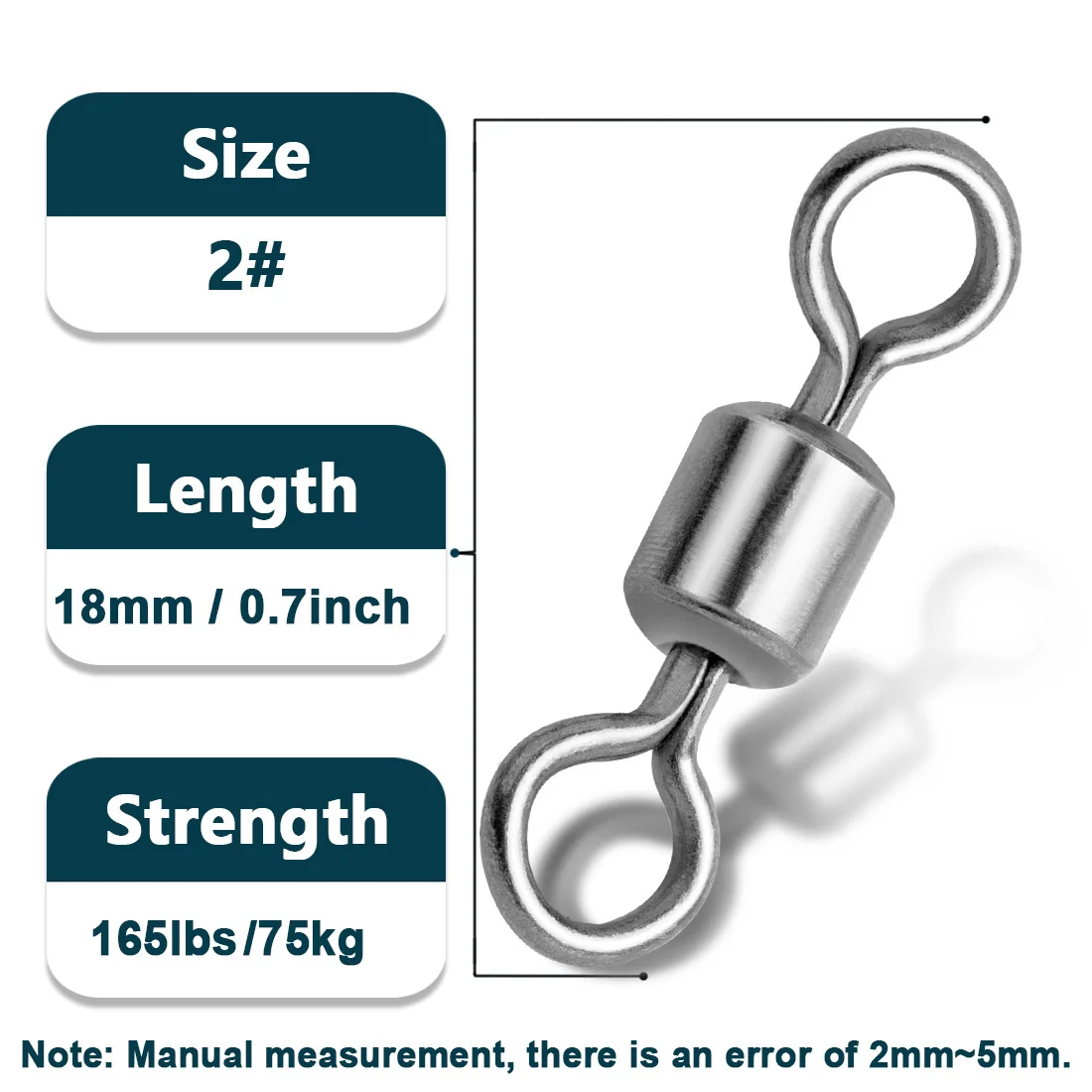 Size 2  18mm 75kg