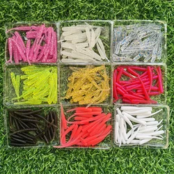 Señuelos Ajing MUKUN: vinilos mini ultraligeros para rockfish y jig