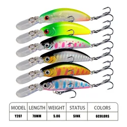 Jerkbait japonés de superficie para lucio