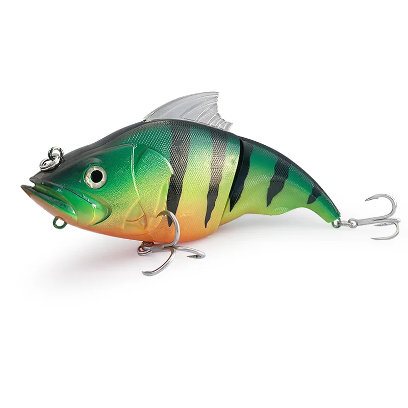 1 Uds 20cm179g señuelos grandes cebos duros 2 articulados lubina Crankbait cebo duro Artificial flotante Wobbler trucha VIB pesca vibración - imagen 4