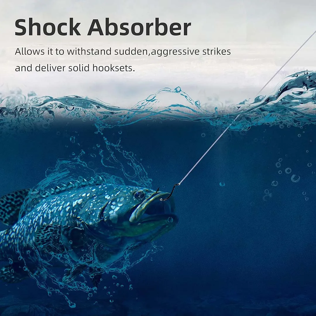 pesca pesca accesorios accesorios de pesca hilo trenzado pesca hilo pesca fluorocarbonThornsLine 99% FLUOROCARON alambre de pesca transparente fluocarbono 0,50 hecho en Japón 99% original Japón líder con línea de pesca - imagen 4