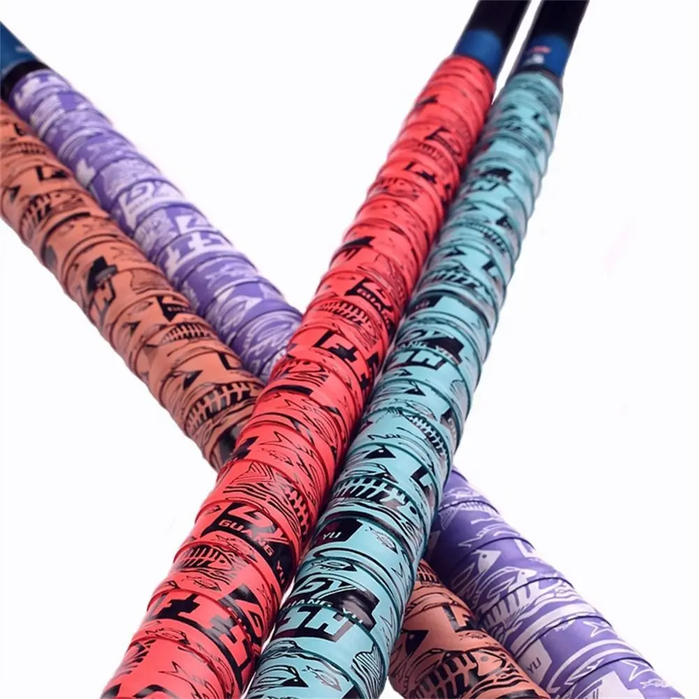 Cinta antideslizante para caña de pescar, banda de sudor alargada de 2M, empuñadura para tenis, bádminton, banda antideslizante para envolver el sudor - imagen 3