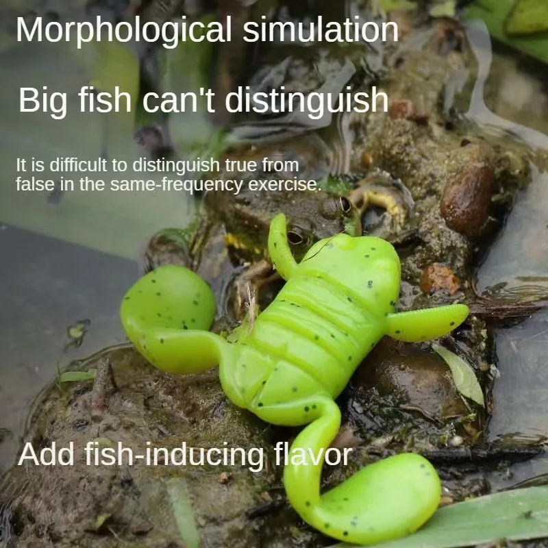 5 uds 12,5g cebo de rana 5 uds gratis 5 ganchos Material flotante listo para usar señuelo de postura tipo rana - imagen 5