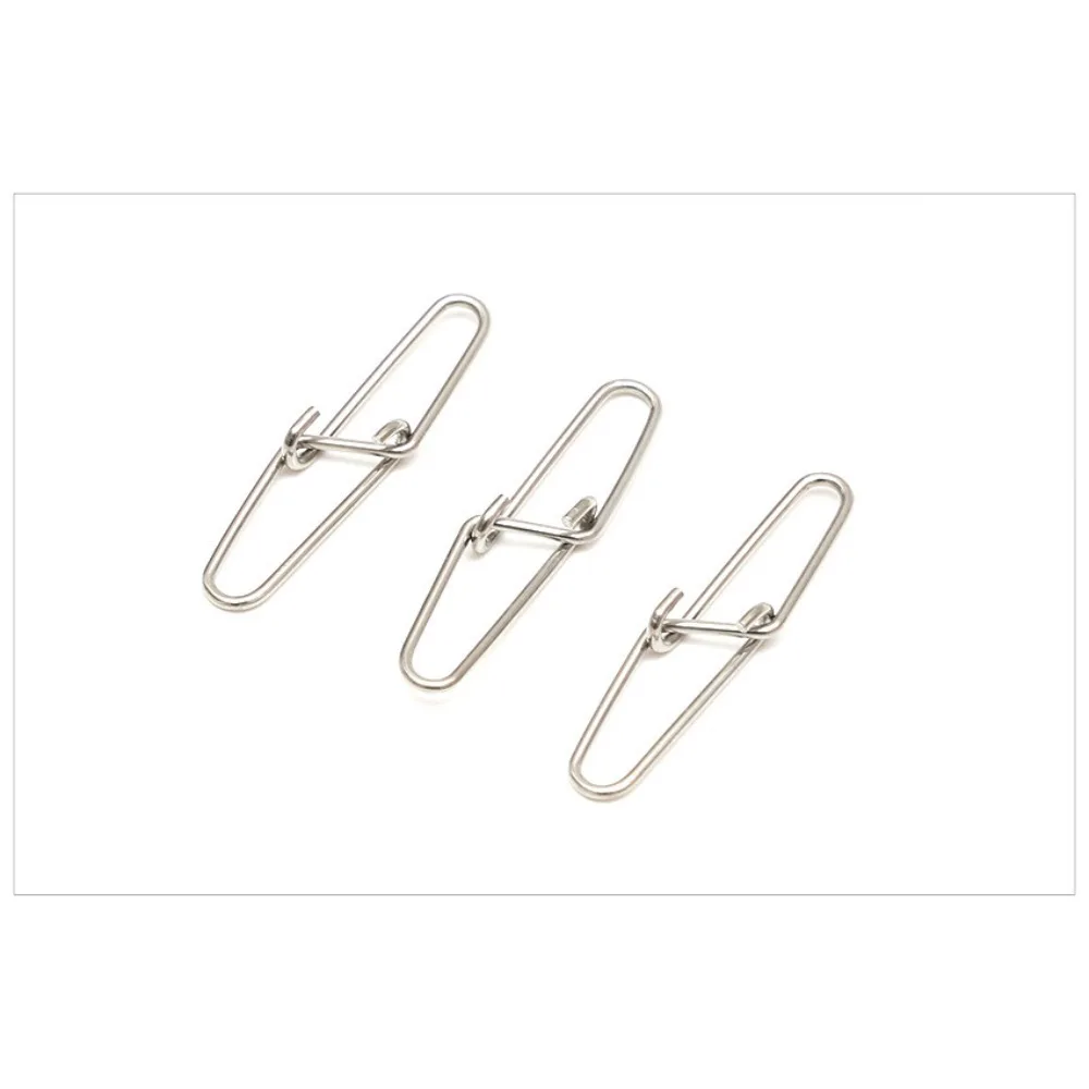 Conector de doble botón de acero inoxidable, gancho, anillo de conexión, accesorios de pesca, horóscopo, anillo, Conector de señuelo - imagen 2