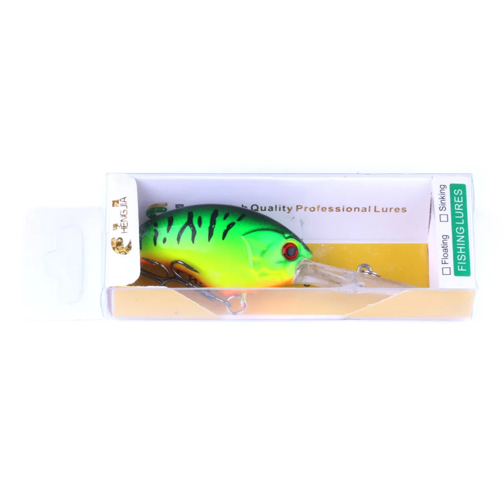 Señuelo de pesca de lubina flotante de pulso profundo de 85mm y 12g, Wobblers de sonido, cebo Artificial duro, Crankbaits de buceo profundo - imagen 5