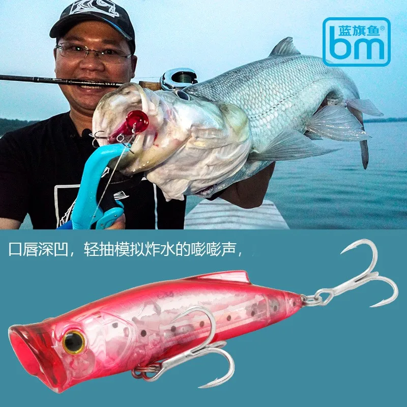 BM Bozhan-señuelo de pesca flotante, cebo Artificial Wobbler, 75/85/110F, 10g/16,5g/17g, ojos 3D, Isca, novedad - imagen 5
