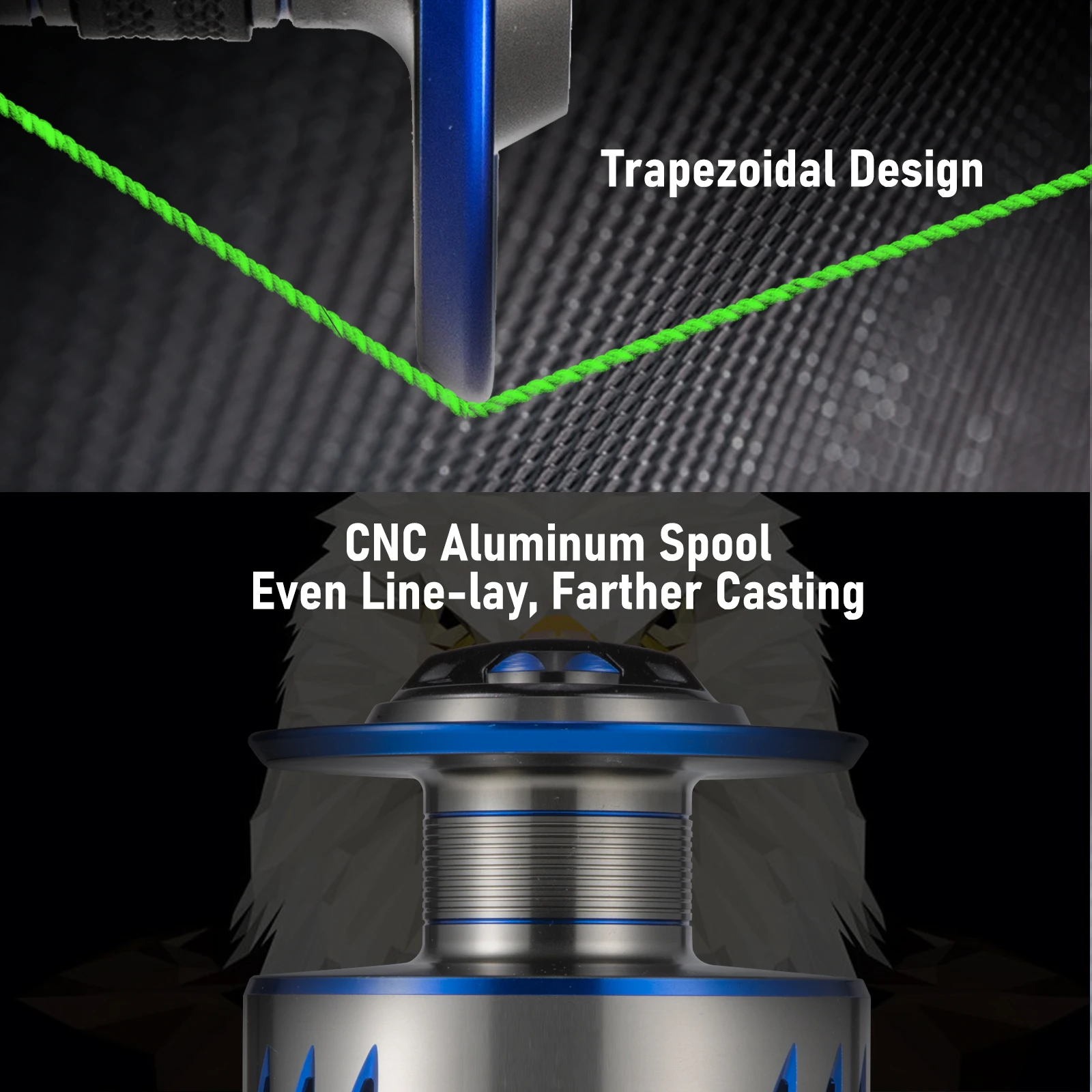 Carrete Spinning de Aluminio para Aguas Profundas – Gran Capacidad - imagen 5