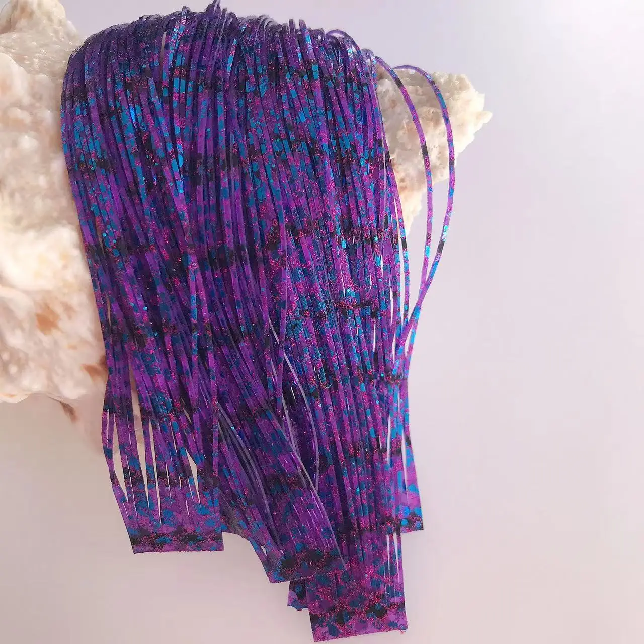 Capas de falda de silicona para Señuelos de Pesca, Material de falda de silicona para artesanía de aparejos, Spinner DIY, plantillas de goma, Buzzbait 8853-321