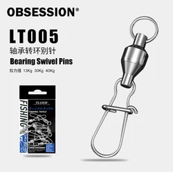 Obsession LT005 giratorio con rodamiento – anillo sólido para pesca