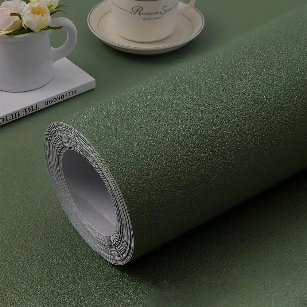 Papel tapiz antiincrustante e impermeable, papel tapiz autoadhesivo mate de 40cm, pegatinas de PVC para sala de estar, hogar, dormitorio y gabinete - imagen 5