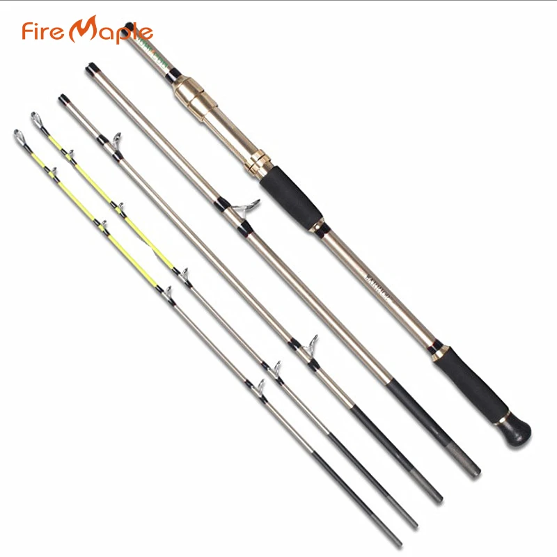 4 secciones de carbono 2 puntas M XH potente viaje fuerte barco caña de pescar 3m 10 pies asiento de carrete de metal giratorio duro curricán cañas oceánicas - imagen 2