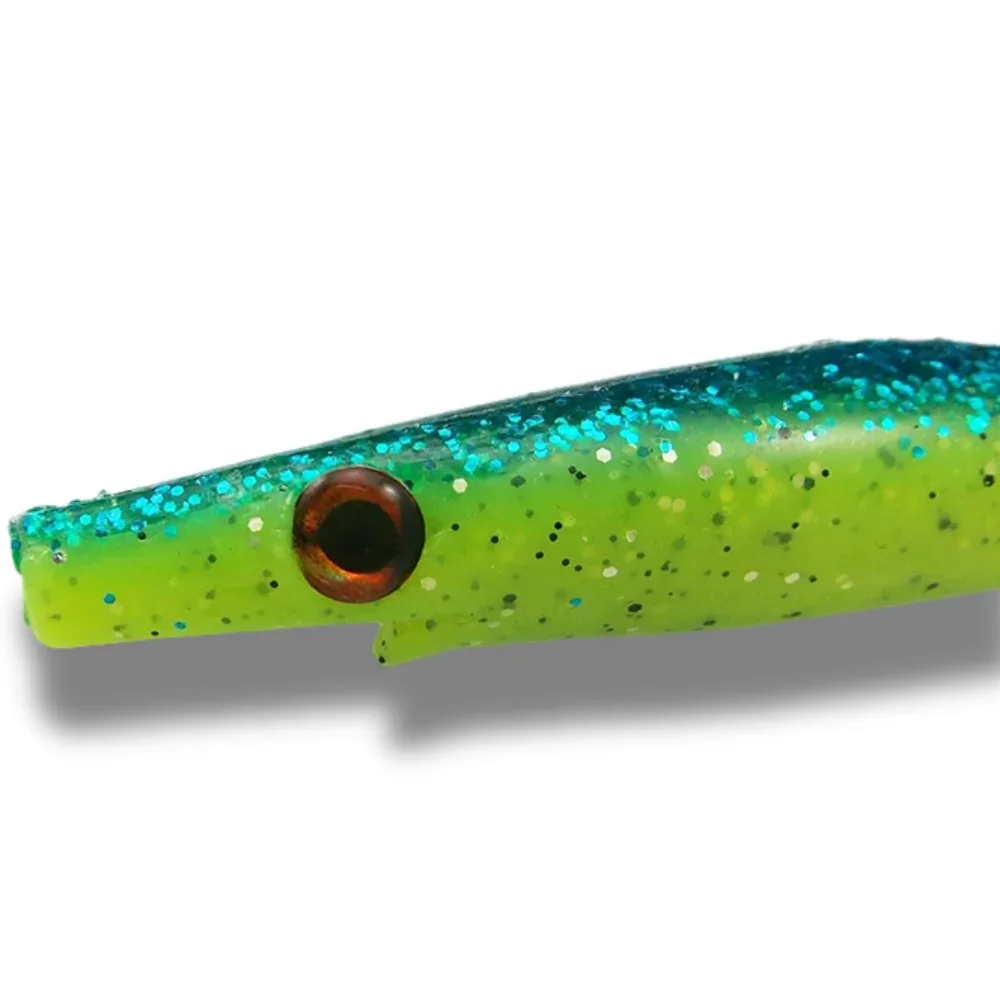 Señuelos Westin Pig Shad Swimbaits ShadTeez cola en T Lucio Zander depredador pesca ojos 3d señuelo suave Jigging señuelo cebos artificiales - imagen 4