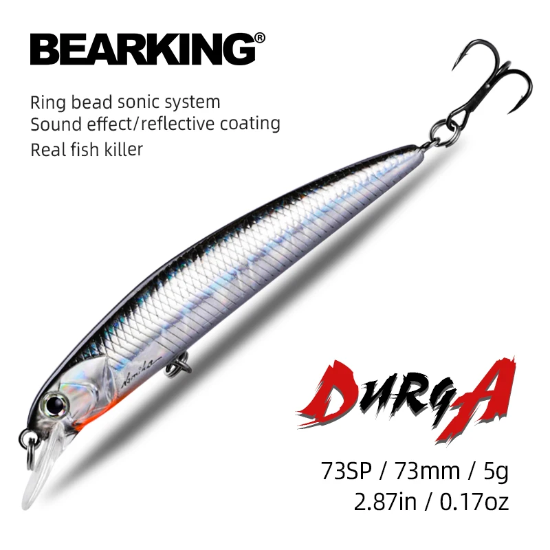 BEARKING Minnow 73mm 5g – Señuelo artificial - imagen 3