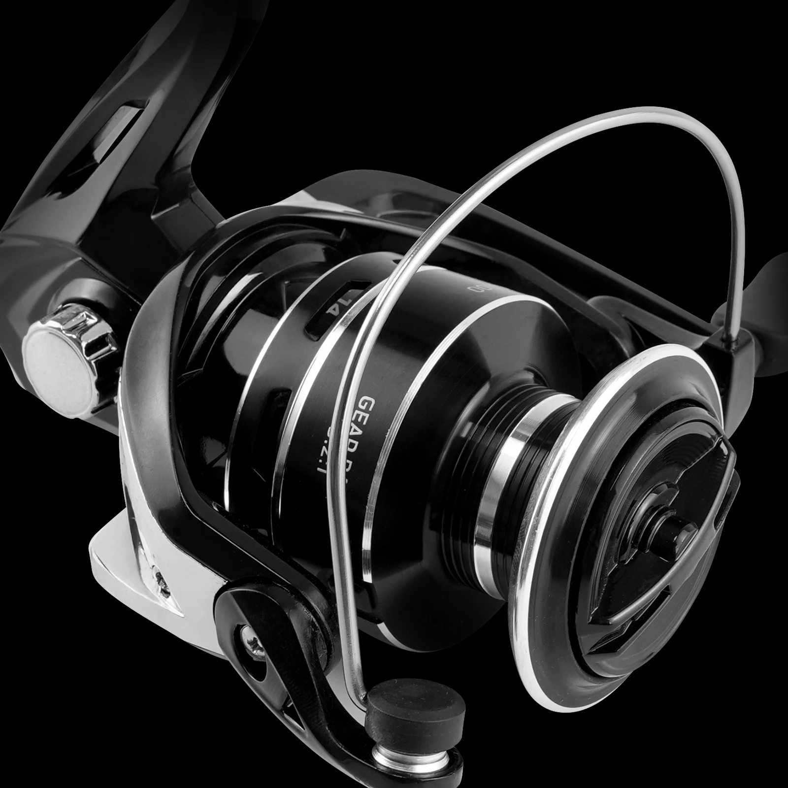 Carrete de pesca giratorio ROOBLINOS HY1000-7000 carrete de pesca arrastre máximo 10KG con carrete de Metal balancín plegable izquierdo/derecho intercambiable - imagen 3