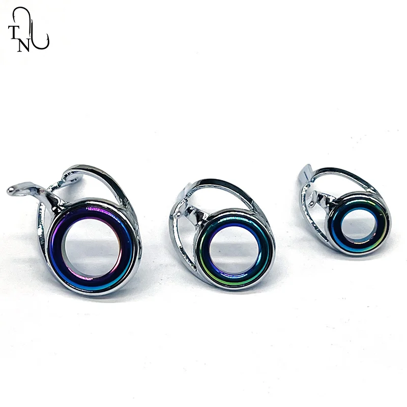 TN39 2 piezas 6 #   8 #   10 #   12 #   16 #   25 #   Caña de fundición, componente de construcción, reparación de caña de pescar, accesorio DIY - imagen 4