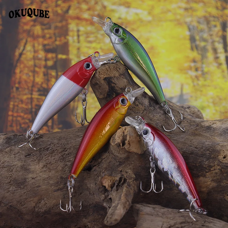 Señuelo de pesca de 7g y 7,5 cm con cuentas integradas, anzuelos triples, cebos duros artificiales, señuelo biónico realista para pesca en mar y río - imagen 2