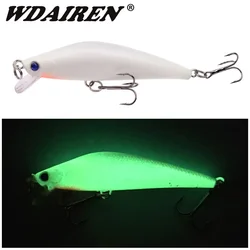 Señuelo luminoso duro para pesca nocturna Bass Pike Carp