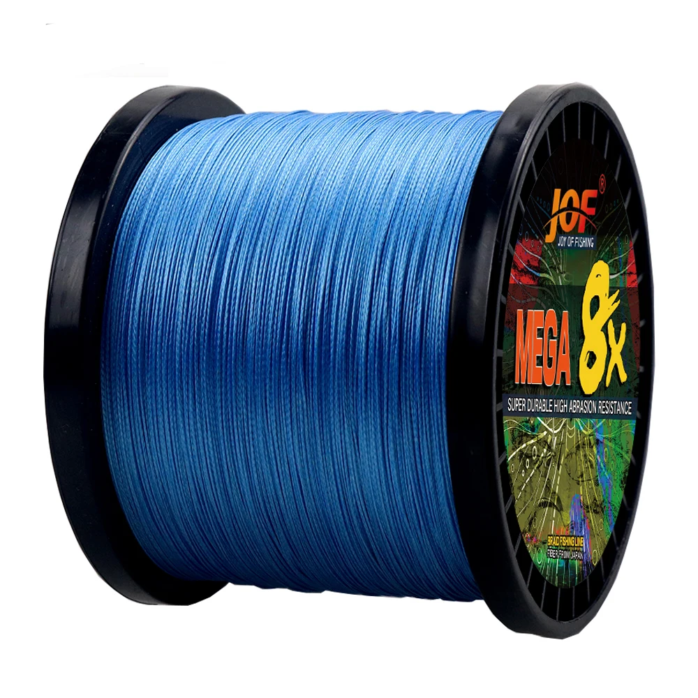 Sedal de pesca de alto rendimiento, hilo trenzado de 8 hebras, multifilamento fuerte, 18-78lb, 0,14mm-0,50mm, 1000M, 500M - imagen 2