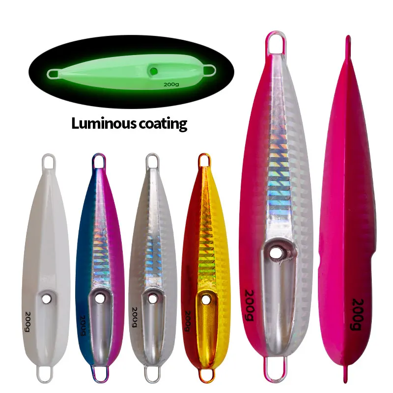 Inchiku-señuelo de pulpo de calamar, anzuelo de Jigging lento, plantilla de Metal, falda de pulpo Leurre, 40g, 60g, 80g, 100g, 120g, 150g, 180g - imagen 5