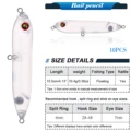 10.5cm 12.8g 10pcs