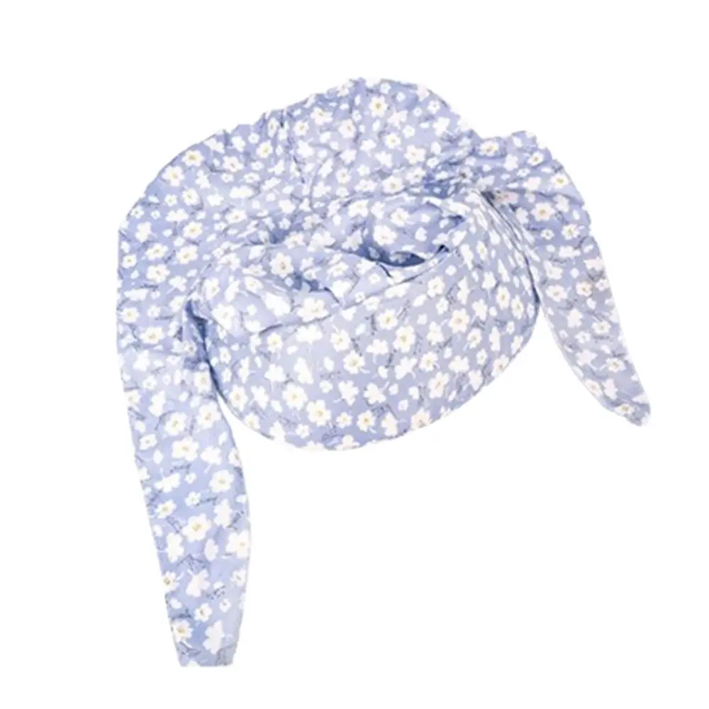 Bloemenprint Zomer beschermhoes Anti-UV Ademend Damesstrandhoed Verstelbaar Kleurrijk Zonnehoed met grote rand Gelaatsscherm - imagen 3