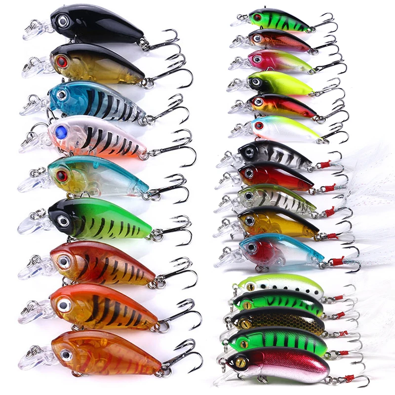 Kit Señuelos Crankbait Profundos Wobbling para Lucio Pesca Agua Dulce - imagen 2