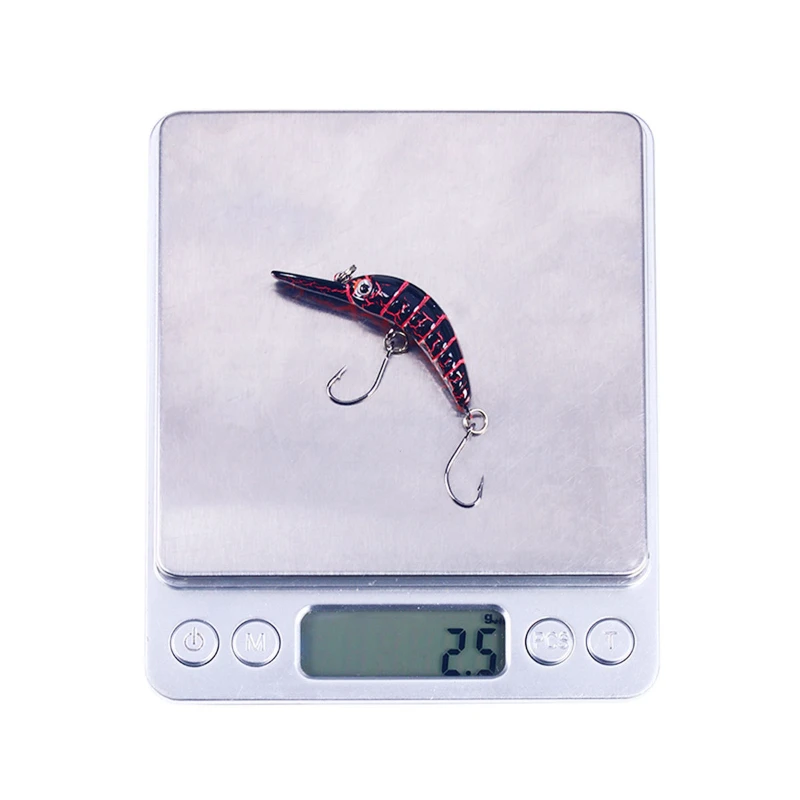 6 uds microbiología Minow el cebo Luya la lengua larga el Mini cebo flotante Xiaomi cebo de barra blanca señuelo de barra blanca de agua dulce - imagen 4