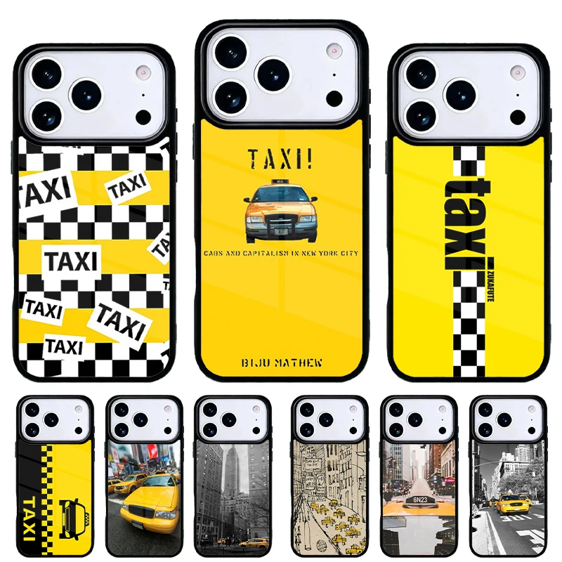Funda pesca iPhone Taxi Amarillo Nueva York