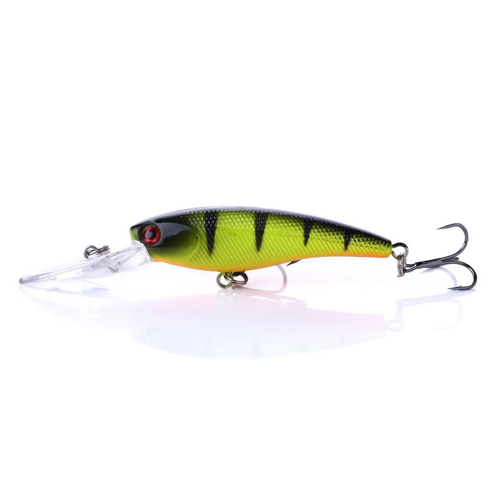 Señuelo Minnow artificial – Cebo duro para lubina, trucha y lucio - imagen 3